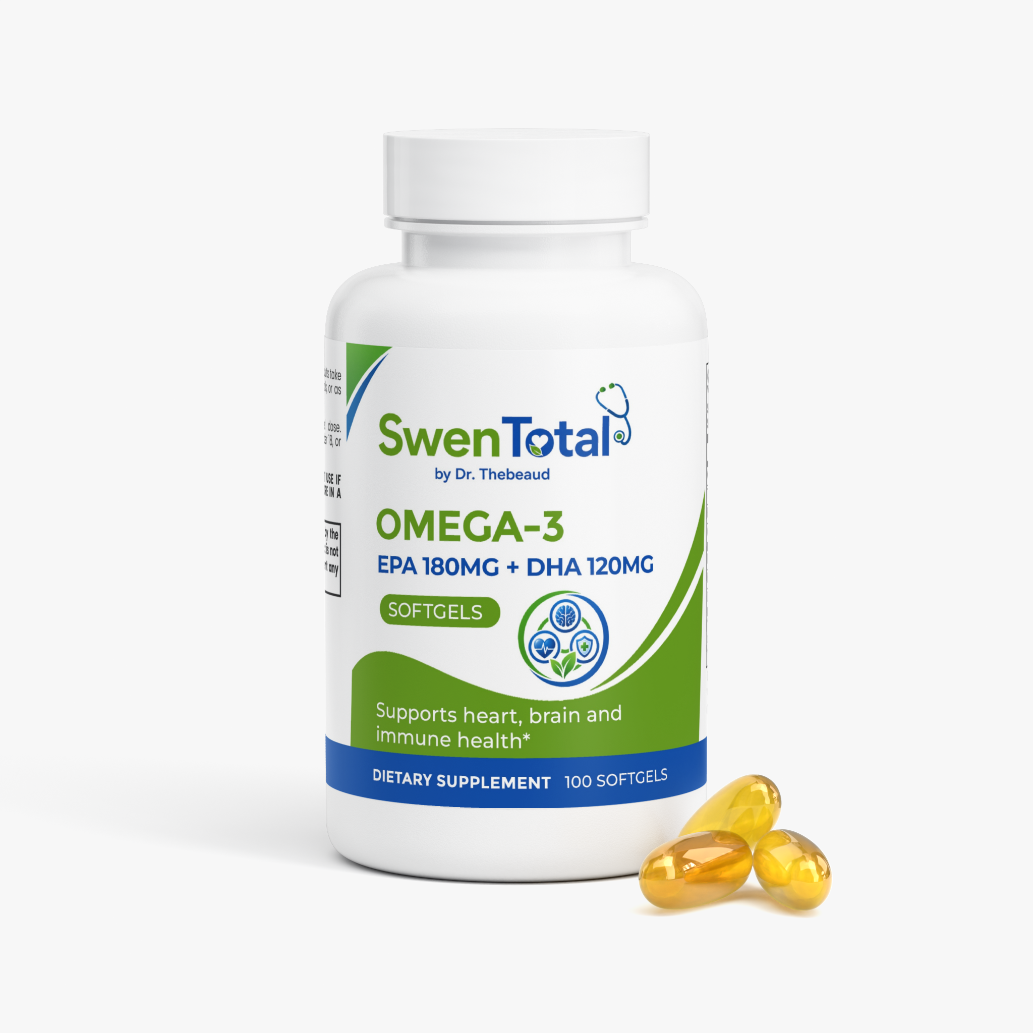 Omega-3 EPA 180mg + DHA 120mg